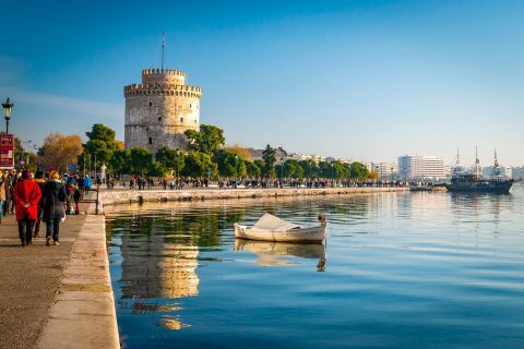 The White Tower. Thessaloniki, Macedonea.