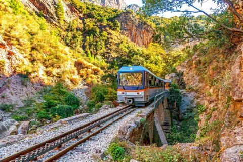 Travel with the Cog Train. Kalavryta, Peloponnese.