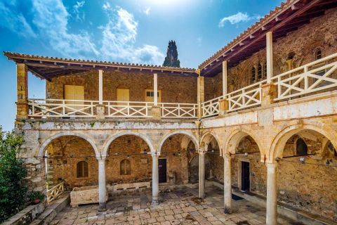 The Archaeological Museum of Mystras, Peloponnese.