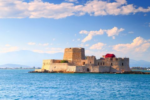 Bourtzi Castle. Nafplion, Peloponnese.