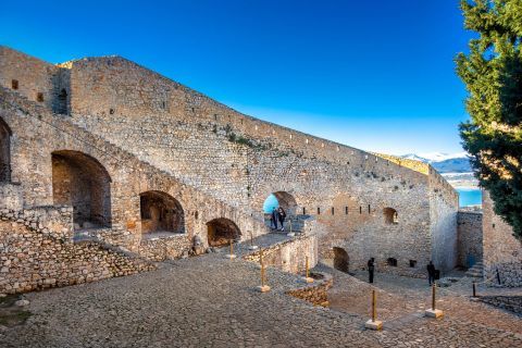 Palamidi Castle. Nafplion, Peloponnese.