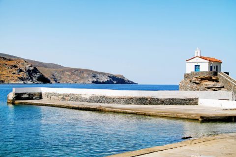 The chapel of Panagia Thalassini. Andros, Cyclades.