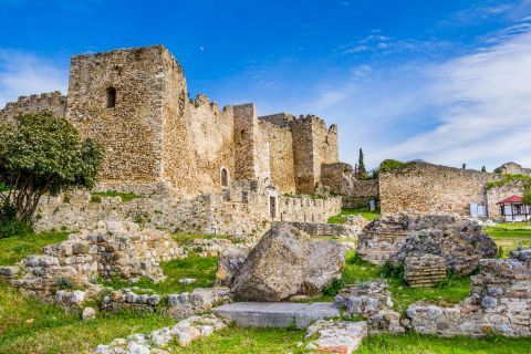 The Medieval Castle of Patra, Peloponnese.