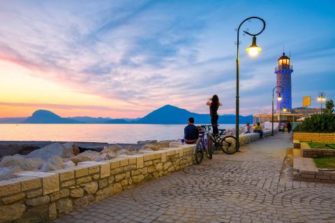 The lighthouse of Patra, Peloponnese.