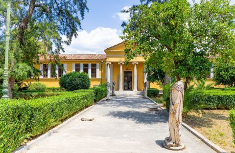 The Archaeological Museum of Sparti, Peloponnese.