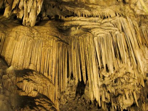 The cave of Antiparos, Cyclades.