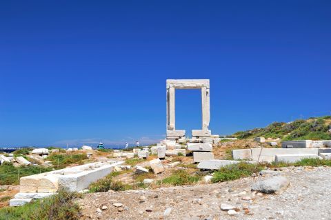 Portara. Naxos, Cyclades.