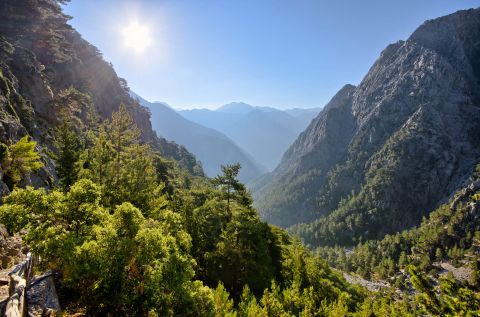 Samaria Gorge. Chania. Crete.