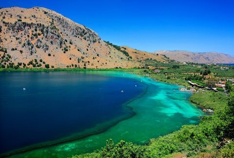 Amazing waters. Chania, Crete.