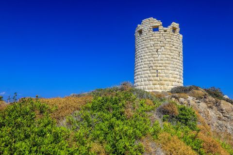 Drakano Tower. Ikaria, Eastern Aegean.