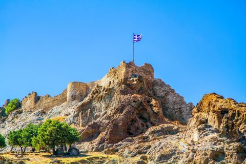 The Venetian Castle of Lemnos, Eastern Aegean.