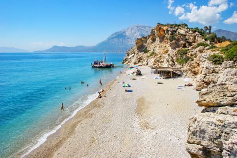 Kaladakia beach. Samos, Eastern Aegean.