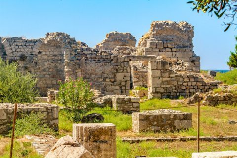 Roman Baths. Samos, Eastern Aegean.