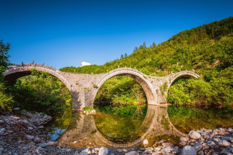 Bridge in Zagorochoria, Epirus.