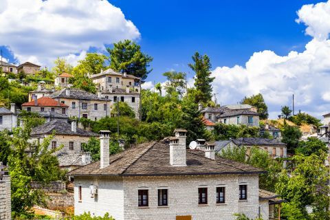 Aristi village. Zagorochoria, Epirus.