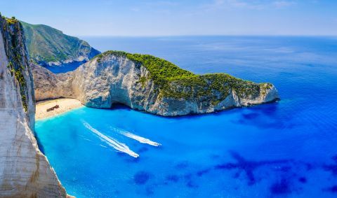 Navagio (Shipwreck) Bay. Zakynthos, Ionian.