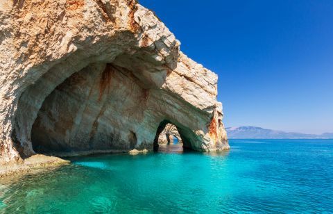 Blue Caves. Zakynthos, Ionian.