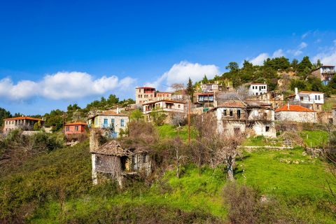 Parthenonas village, Halkidiki.