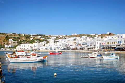 View of Mykonos Town