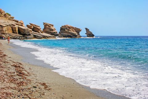Triopetra beach, Rethymno.