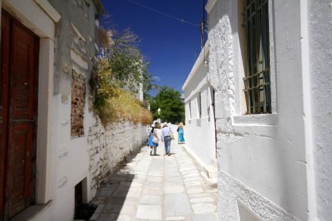 Marble alleys of Apiranthos