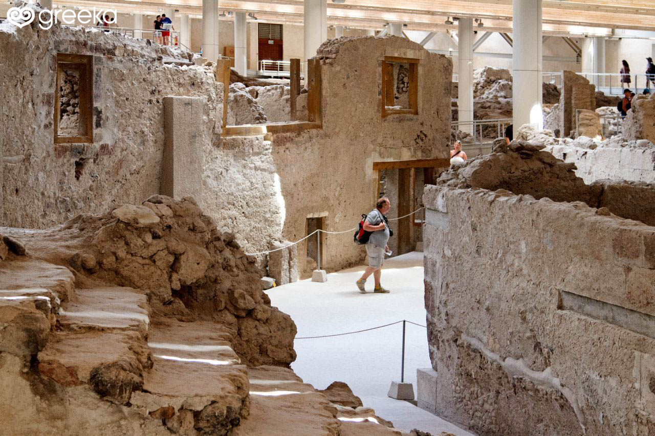 Akrotiri Minoan Site