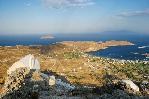 A panoramic view of Serifos