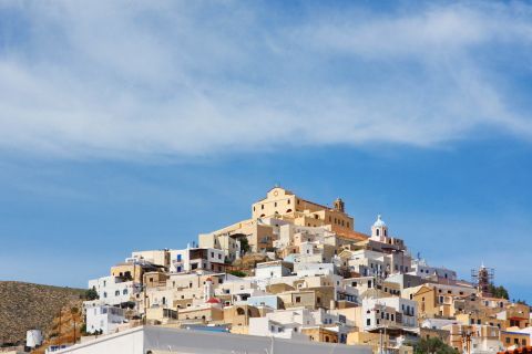 The Cycladic architecture of Episkopi village