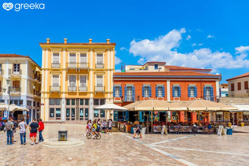 Where Is Nafplion Map Of Nafplion Greece Greeka   Nafplion Architecture 1024 