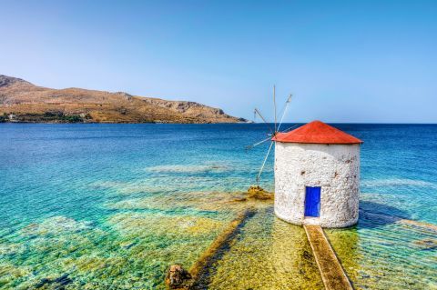 Flour mill on Leros