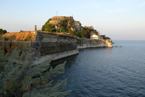 The Old Fortress in Corfu Town