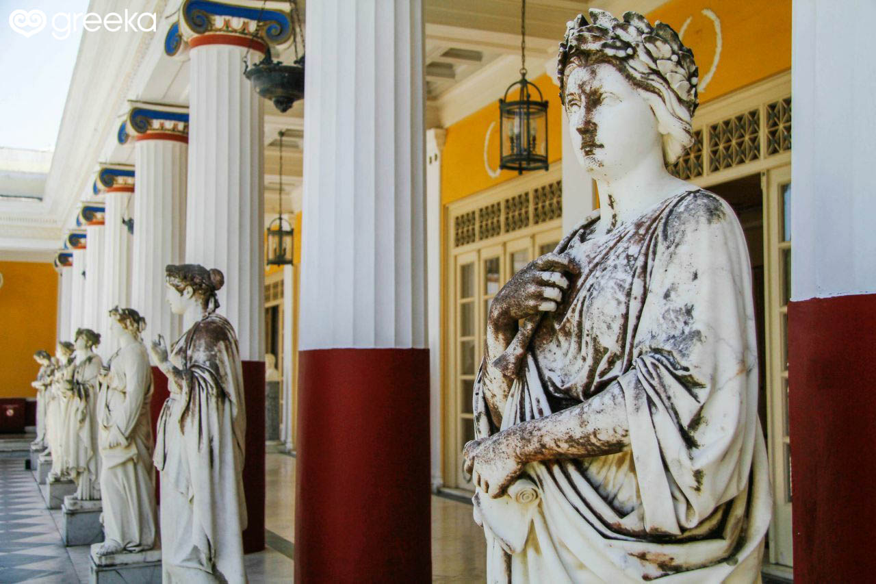 Corfu things to do: Achilleion palace