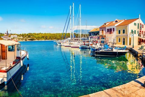 Fiscardo port, Kefalonia.