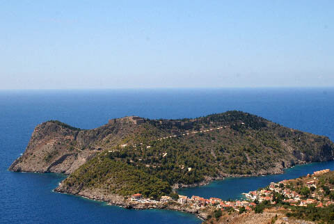 The village and castel of the pinsinsula of Assos