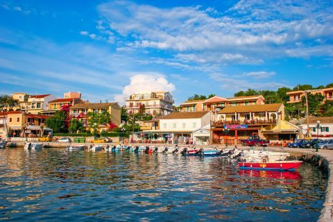 Kassiopi village, Corfu.