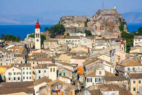 View of the New Fortress of Corfu