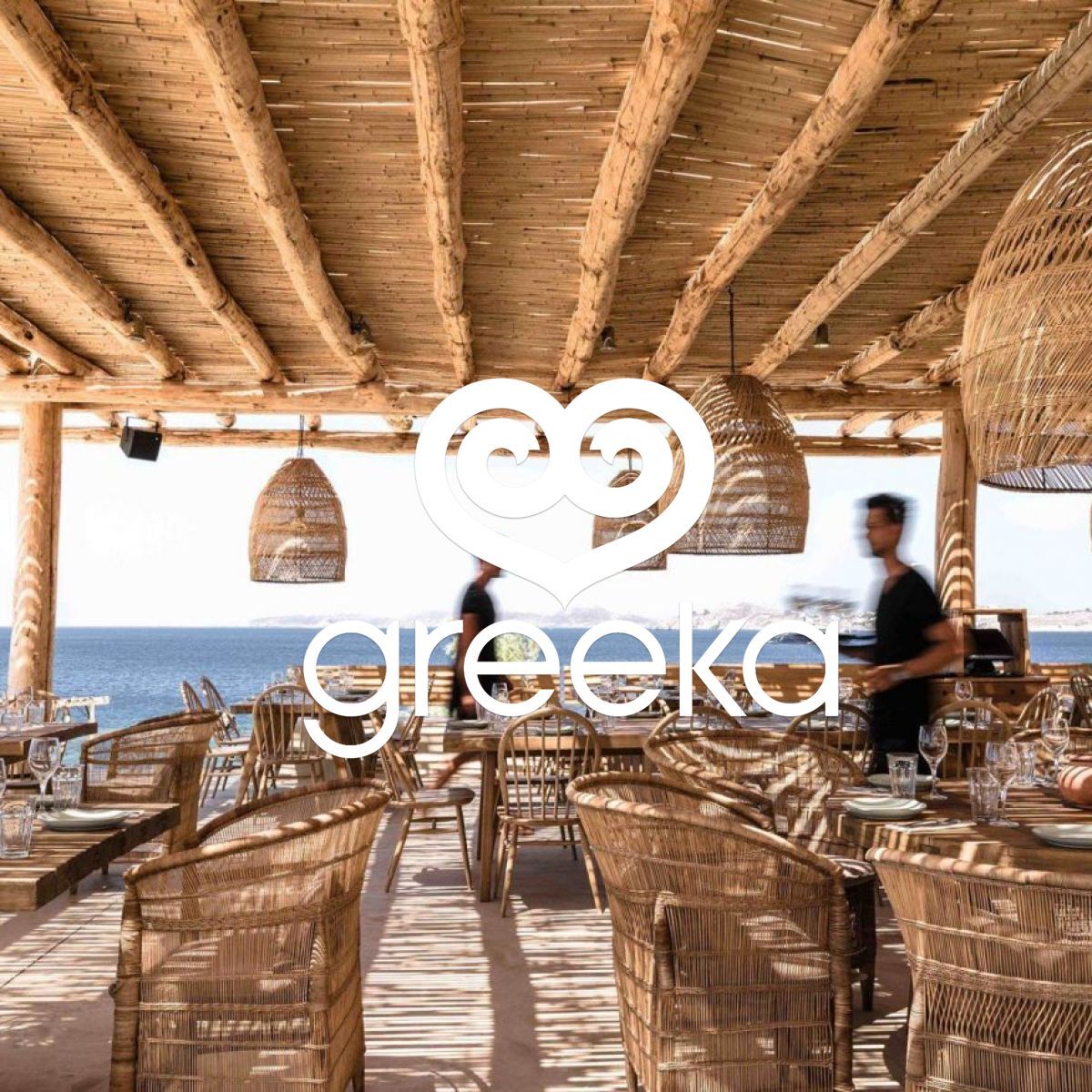 Scorpios Restaurant in Mykonos, Paraga Beach Greeka