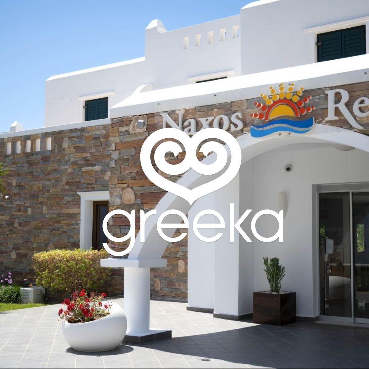 Naxos Resort Hotel In Town Naxos Greeka