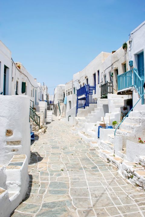 The Town of Folegandros