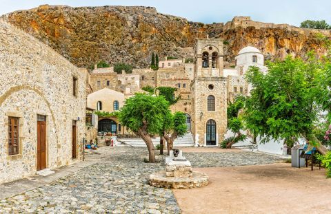 Elkomenos Christos church, Monemvasia.