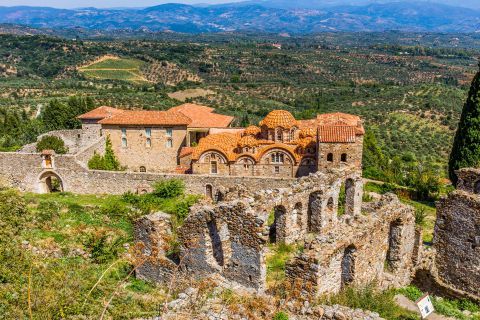 Picturesque view, Mystras.