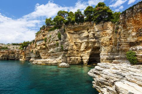 The Blue Cave of Alonissos