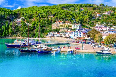 Patitiri port, Alonissos.