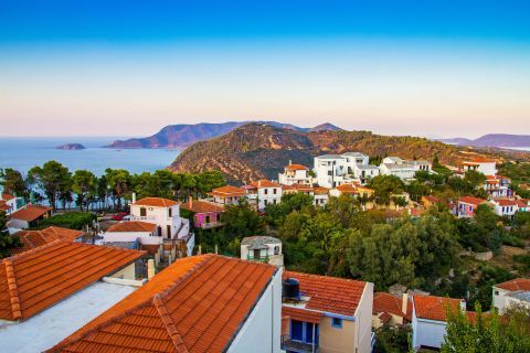 Alonissos Old Town.