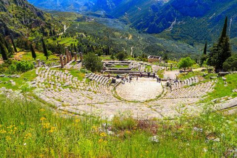 Ancient Theater, Delphi.