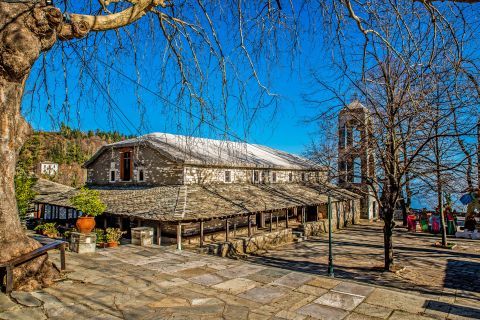 Agia Marina church, Kissos village.