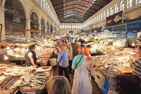 At the Central Fish Market