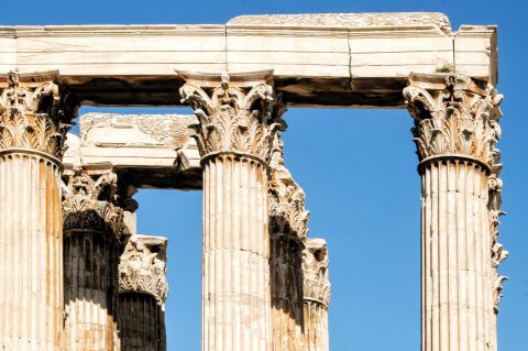 The Columns of the Olympian Zeus Temple