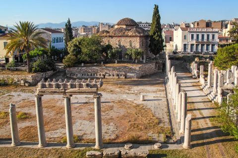 The Roman Agora in Plaka