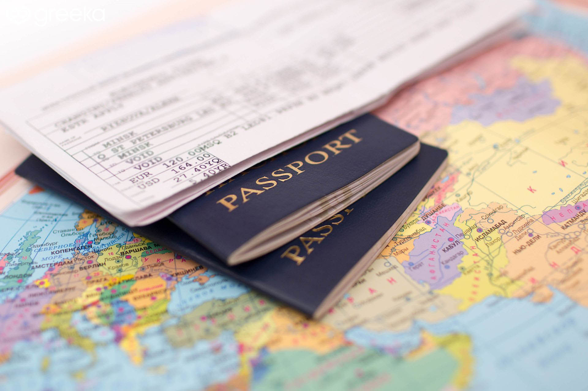 travel documents uk to greece